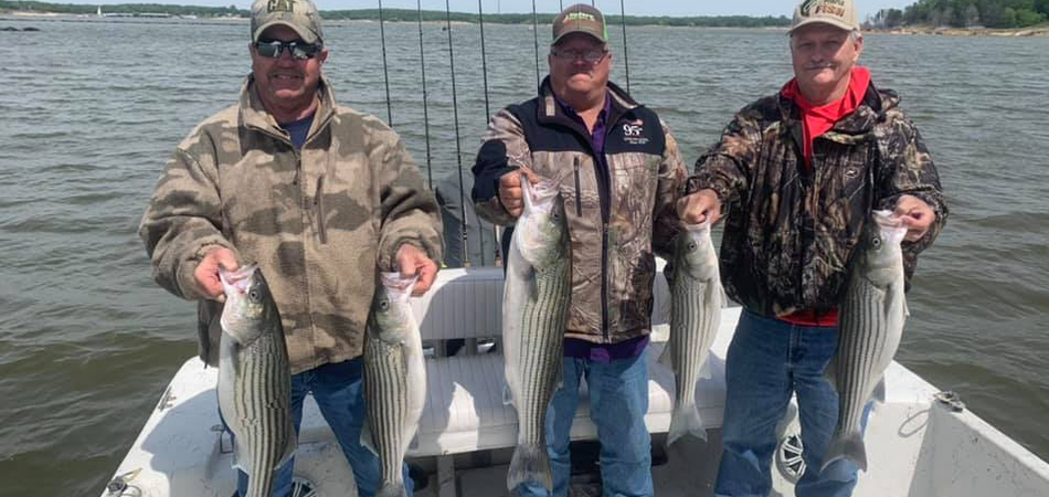 Bill Carey Striper Express Lake Texoma Fishing Seasons